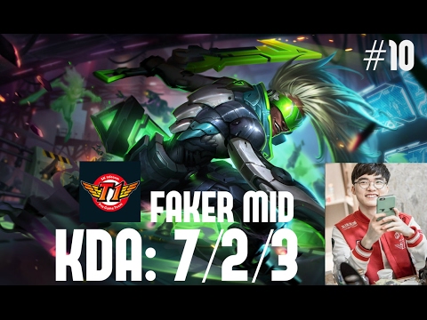 SKT T1 Stream:  SKT T1 Faker MID Ekko vs Orianna Challenger #10