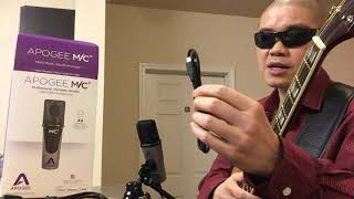 Video thumbnail for Apogee Mic Plus 2017 vs. Iphone 6 Plus Mic - What A Wonderful World ⓒ Coltrane Davis by Coltrane Davis