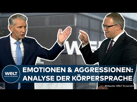 TV-DUELL HÖCKE VS. VOIGT: Emotionen und Aggressionen - Das verrät die Körpersprache der Kandidaten