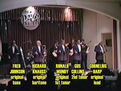 The Marcels "Heartaches" and "A Fallen Tear" Live -1999