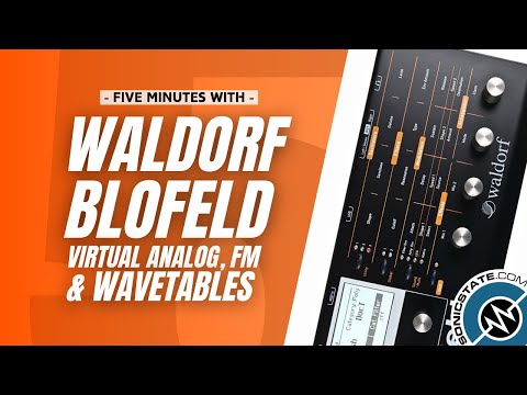 Waldorf Blofeld Desktop Synthesizer 2007 - Present - Black Shadow image 10
