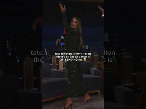 #tatemcrae #dancing #concert #shortsviral #jimmyfallon #liveperformance #funny #fyp #shorts