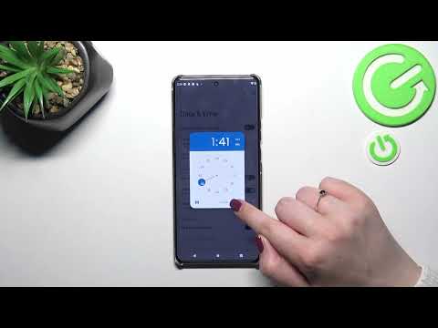 How to Set Up Time and Date Manually on Motorola Moto X40 - Change Date & Time