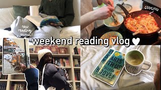weekend reading vlog // it starts with us, bookshopping, new reading journal!!
