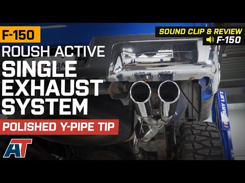 2011-2014 F150 3.5L EcoBoost Roush Exhaust System with Polished Y-Pipe Tip Sound Clip & Review