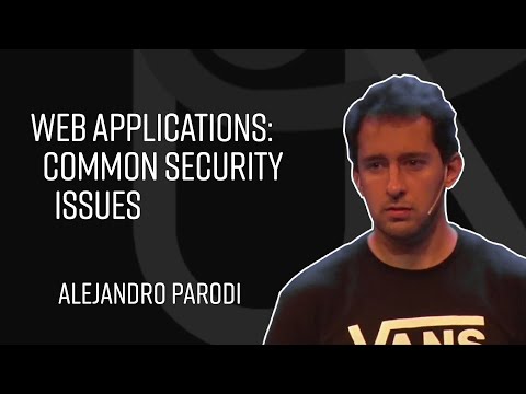 Web Applications: Common Security Issues