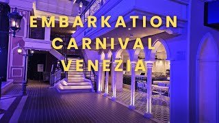 Carnival Embarkation NYC & Food Review
