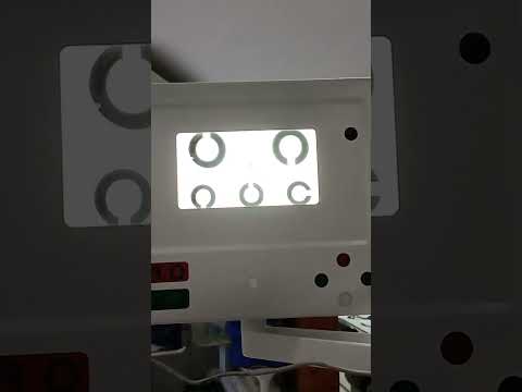 Eye Testing Drum Electric Distance Vision Remote Drum