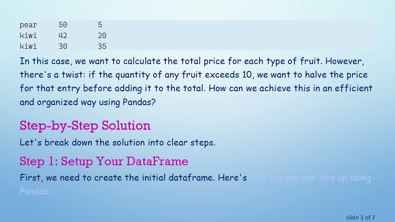 How to Sum Column Values Conditional on Another Column Using Pandas in Python