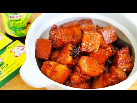 Red Braised Pork Belly Recipe (Hong Shao Rou) & Win $1000 Knorr Sweepstakes, CiCi Li
