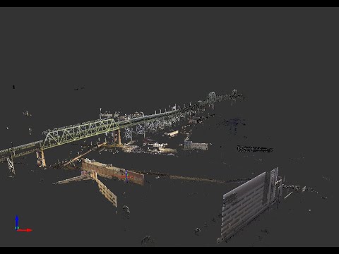Point Cloud of The Tobin Bridge, Charlestown MA