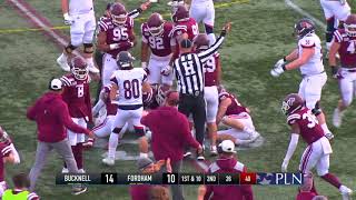 Fordham Football vs Bucknell Highlights