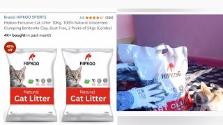 Hipkoo Cat Litters Review Buy From Amazon Under 500#trending #everyone #viralvideo #highlights #cat