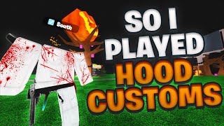 So I Played Hood Customs... (I COULDN'T AIM!)😡😭