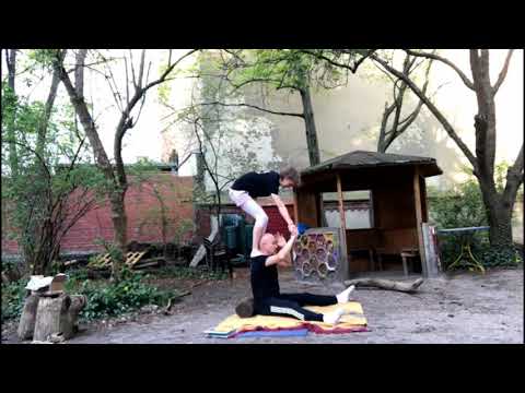 Akrobatik Schulterstehen - Gaukler digital