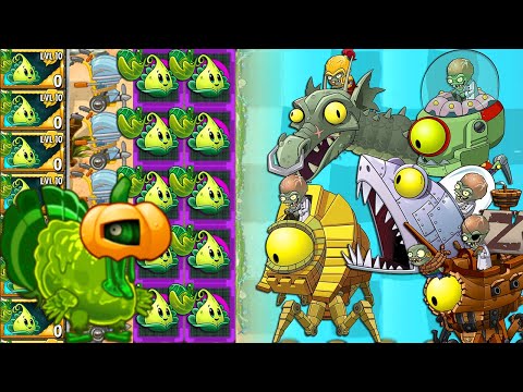 TURKEY-PULT Plant Max Level Power-Up! in Plants vs Zombies 2 (PVZ2 Version 8.9.1)