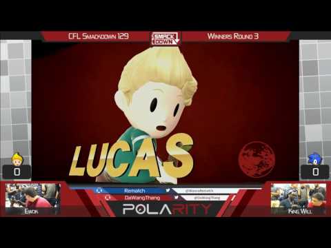 CFL Smackdown 129 WiiU - Ewok (Cloud) vs KingWill (Sonic) - Winners R3