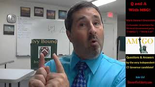 Q&A Mark Stewart Greenstein, on running against Ned Lamont