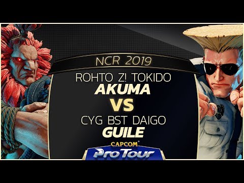 ROHTO Z! Tokido (Akuma) vs CYG BST Daigo (Guile) - NCR 2019 - Top 16 - CPT 2019