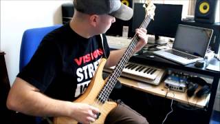 Video thumbnail for Incognito - Sunburn (bass cover and lesson) HD (Schecter Stiletto Custom 4 Bass) by Phunquay