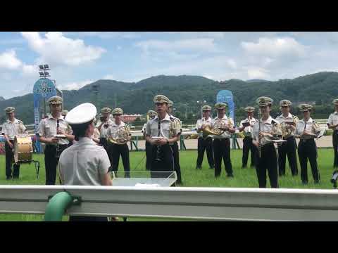 [Uma Musume] Umapyoi Densetsu performed by JGSDF Tōhoku Band at Tanabata Shō
