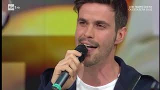 Lorenzo Baglioni a Sanremo 2018 - Domenica In 14/01/2018