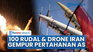 100 Rudal dan Drone Presisisi IRGC Gempur Pertahanan Canggih AS-Israel, Pelindung Washington Runtuh