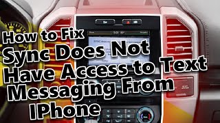 How to Fix Sync Does Not Have Access to Text Messaging from IPhone Message