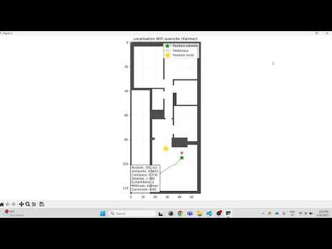 Indoor WiFi RSSI mapper