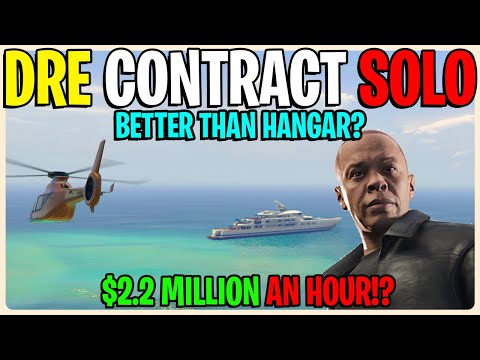 GTA 5 Online Dr Dre Contract SOLO! $2.2 MILLION! (Best Way To Make Money In GTA 5 Online?)