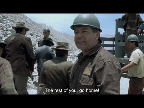 Scene in a Mine in Chile from the Motorcycle Diaries (2004)