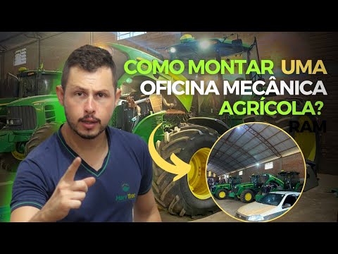COMO MONTAR UMA OFICINA MECÂNICA AGRICOLA? DESCUBRA AGORA!