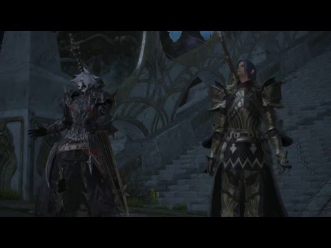 Final Fantasy XIV PS4 - Dark Knight Job Quest 58, The Flame in the Abyss part 2