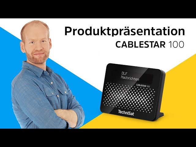 Vidéo teaser pour CABLESTAR 100 | Für den digitalen Radioempfang über Kabel. | TechniSat