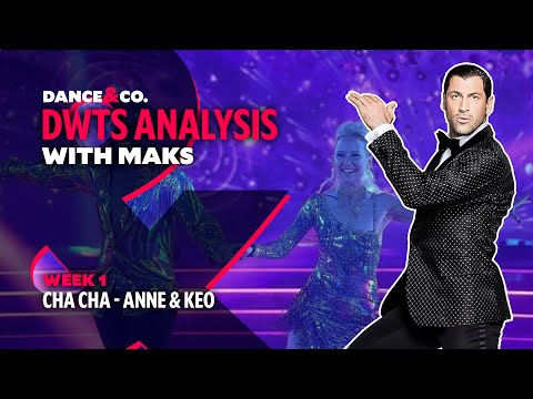 DWTS MAKS ANALYSIS: Week 1 - Anne Heche & Keo Motsepe's Cha Cha