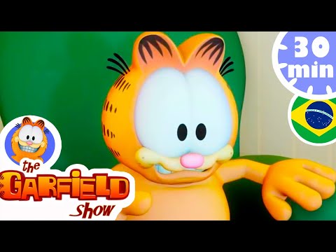 😱 Garfield entra em pânico ! 😱 - Episódio Completo HD