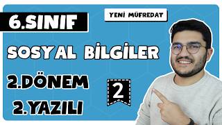 6.Sınıf Sosyal Bilgiler 2.Dönem 2.Yazılı
