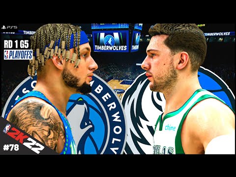 NBA 2K22 My Career PS5 - Playoffs Round 1 Game 5- Close Out -   EP 78