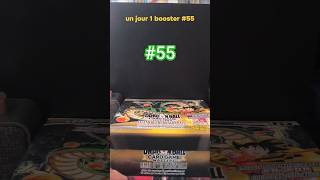un jour 1 booster jour 55 dragon ball super card game bt25 SR ⭐⭐⭐⭐⭐