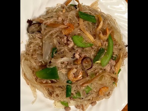 How To Make Stir Fried Vermicelli Noodles ( Cha Ma Sor )