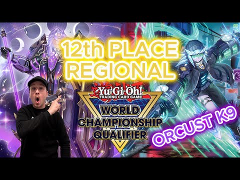 I Got TOP 16 With Orcust K9 (12th Place Regional Deck Profile) | Yu-Gi-Oh!