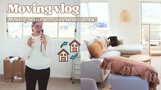 WE'RE MOVING | Moving House with a Newborn Vlog 👶