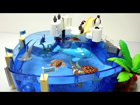 Playmobil Penguins and Sea Animals Toys For Kids