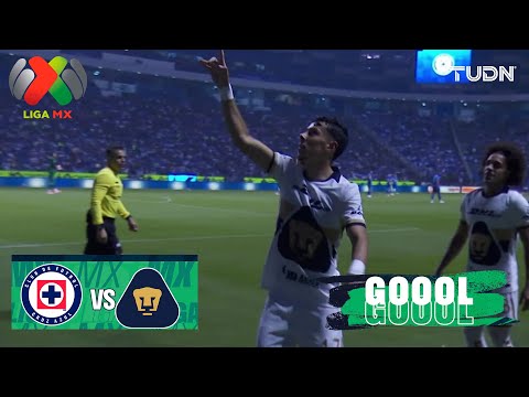 GOAL BY RUVALCABA! Pumas score | Cruz Azul vs Pumas | Liga MX - Matchday 17 Apertura 2025 | TUDN