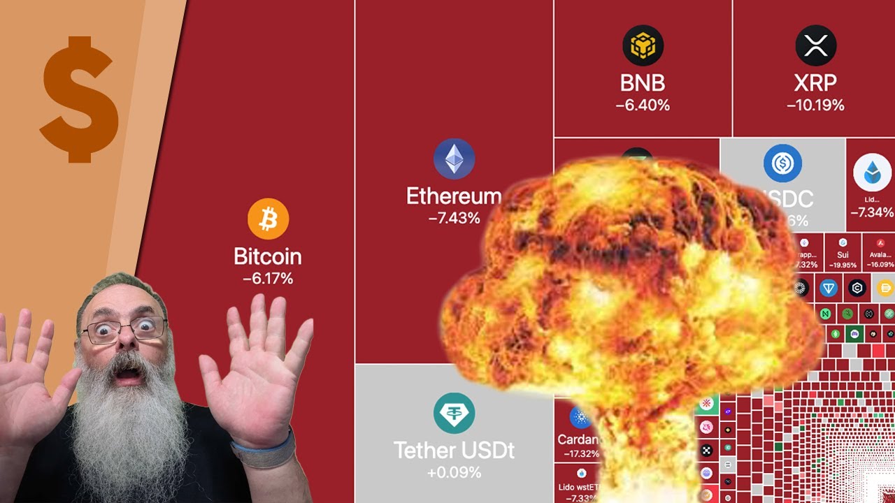 O BITCOIN MORREU: POR QUE tivemos o MAIOR COLAPSO CRIPTO da HISTÓRIA das CRIPTOMOEDAS, o CRYPTOCRASH