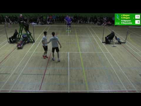 Irish Senior Nationals Finals - MD - J.Magee/S.Magee v N.Nguyen/P.Reynolds