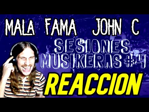 REACCION A "Mala Fama x John C - C90 / La Motito de Carlitos (Sesiones Musikeras #4)" // BRUTAAAAL!!