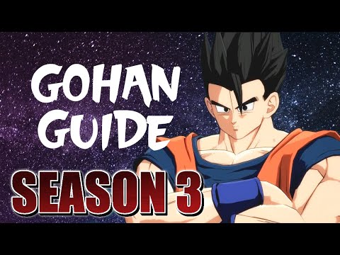 Adult Gohan BnB Combos & Basics Guide | DRAGON BALL FIGHTERZ SEASON 3.5