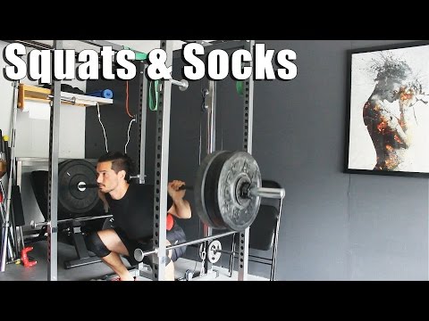 My First Powerlifting Meet! Some Squats & Socks Video