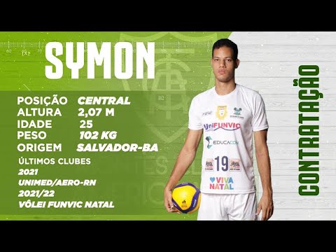 CONTRATADO: SYMON LIMA, CENTRAL 💪💥 🤾